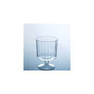  Berry Plastics Clear 5.5 oz. Prestige Stem Cups POS 550 X 