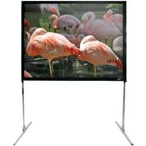  Elite Screens Quick Stand Folding Portable Projection Screen 
