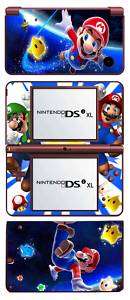 MARIO Vinyl Skin Sticker for Nintendo DSi XL  