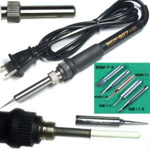 900M T B T K T I 1C 2.4D Soldering Tip + SOLDERING IRON  