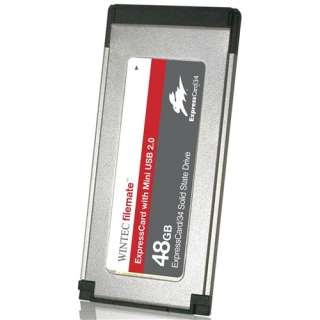   48GB ExpressCard 34 USB Internal / External Solid State Drive (SSD