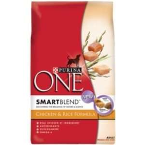  Purina ONE Chicken and Rice Dry Dog Food