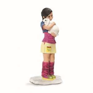  Girl with Rabbit (Schleich People) Toys & Games