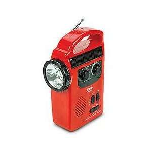   , Inc. Kaito Solar Wind Up Lantern W/Am/Fm Radio, Red Electronics