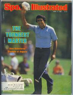 1980 Sports Illustrated Seve Ballesteros Masters q2w3e  