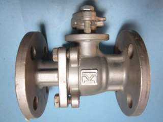 STAINLESS STEEL BALL VALVE 1 FLANGE FLANGED CF8M CLASS CL 150 