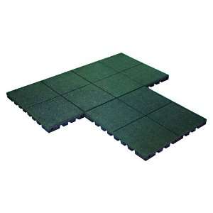  PlayFall Playground Safety Surfacing Green Pallet of 80 