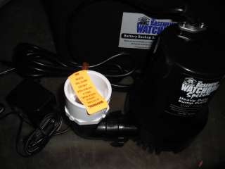 WATCHDOG BASEMENT BATTERY BACK UP SUMP PUMP BWSP  