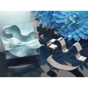   Horse Cookie Cutter in Clear Box with Blue Ribbon