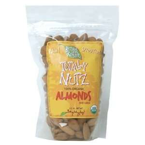 BTR Almonds, Raw, Organic, Sprouted Grocery & Gourmet Food