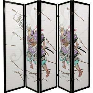  6 ft. Tall Samurai Shoji Screen  5_Panel