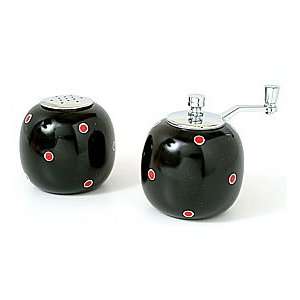   Lady Bug Taos Salt Shaker and Pepper Grinder Set   B