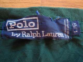 POLO Sportsman Fishing R.L. RL RRL Shirt Vintage 1992 93 BEAR Flag 