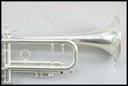   ML 1 Silver Plated Intermediate Model Bb Trumpet w/Case & Mpc. 194475
