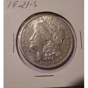  19221 S Morgan Silver Dollar, XF/AU Condition Everything 