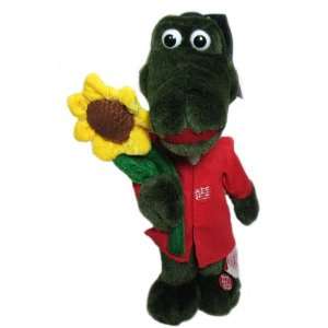   with flower   Russian Singing Soft Plush Toy (13/33cm) Toys & Games