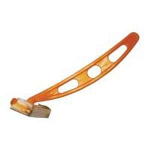 Security Razor, Security Cover Clear Single Edge, Orange Handle, 500 