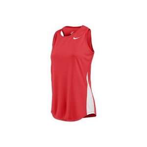  Nike Miler Running Singlet   Womens   Scarlet/White/White 