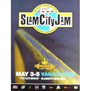  SlamCity Jam Vans Skateboard Championships Poster