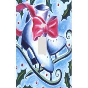  Holiday Ice Skates Decorative Switchplate Cover
