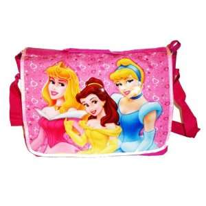 Princess Cinderella, Belle, Sleeping Beauty Large Messenger Bag 