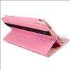   Leather Stand Case Cover for  Kindle Fire 7 Tablet PINK  