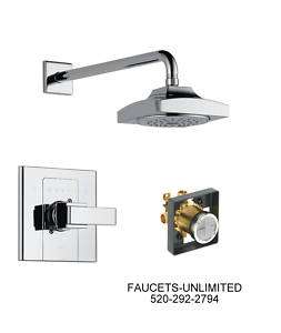 Delta Arzo T14286 Shower Faucet in Chrome with Valve  