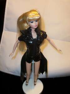 RETRO Vampire BLACK LEATHER WINGS Barbie doll GOTHIC  