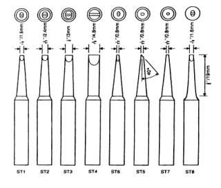   offers a variety of compatible soldering iron tips. View larger