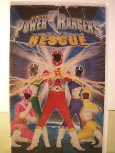   RANGERS Lightspeed Rescue Childrens VHS Tape 024543002840  