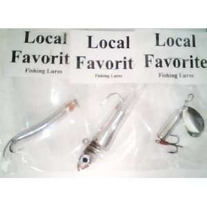   Freshwater Famous Fishing Lures & Spinners [3 Pcs]