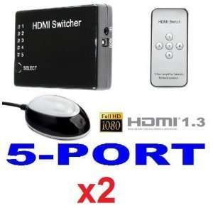  2X 5 Signal HDMI Splitters Electronics