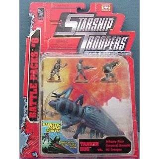 Starship Troopers Battle Packs #6 Tanker Bug vs Johnny Rico Corporal 