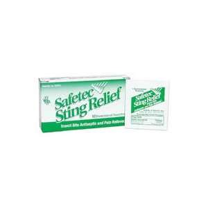 North By Honeywell Foil Pack Safetec Sting Relief Mini Wipes  
