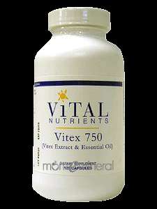 Vitex 750 120 caps by Vital Nutrients 693465267110  