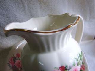 Maryleigh Pottery Summertime Pitcher & Bowl Excellent  