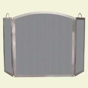    3 Fold Stainless Steel Screen with Handles