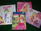 BARBIE BOOKS (LOT 4) DK BARBIE, BARBIE LOVES PETS, 12 DANCING 