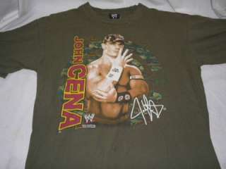 WWE John Cena Short Sleeve T Shirt Youth Medium  