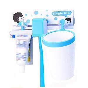 Toothpaste Tube Toothbrush Holder for Bachelors