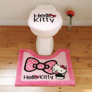 Hello Kitty Bathroom Mat Rug Bath Room Toilet Hall Carpet Official 