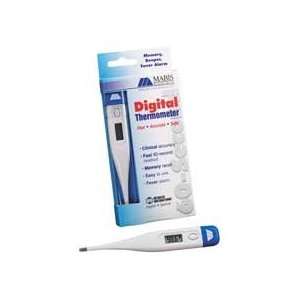   read digital display. Clinical accuracy is to 0.2 degree. Thermometer