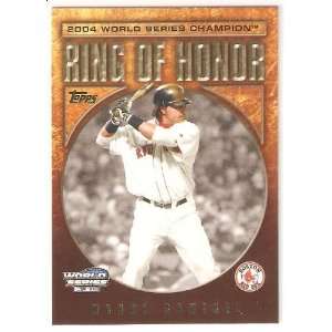 2009 Topps Ring Of Honor   Manny Ramirez   Boston Red Sox 
