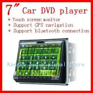  With GPS navigation,7 inch HD LCD touch screen car DVD 