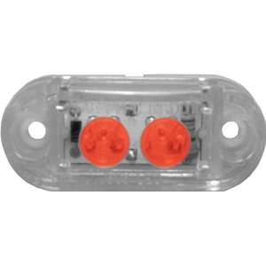 Brite Lites LED Trailer Lights   Red   2.5in. Oval Euro   Surface BL 