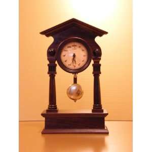  Pendulum Wooden Desk/Table Clock