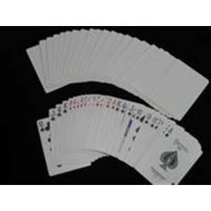    Bicycle Poker Size Blank Back Playing Cards 