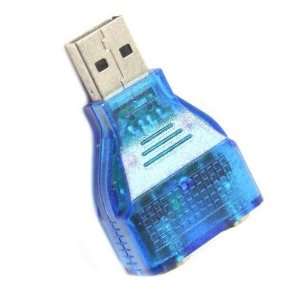  MINI USB TO PS2 PS/2 MOUSE KEYBOARD CONVERTER ADAPTER 