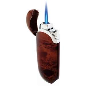  Vector Orbis Torch Lighter Mahogany Marble Lacquer Health 