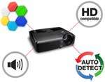 ViewSonic PJD5523w WXGA DLP Projector   720p, HDMI, 2700 Lumens, 3000 